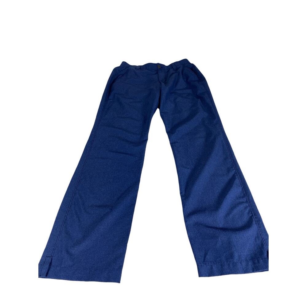 Men's Under Armour Loose Fit Blue Golf Pants Size 30 x 32